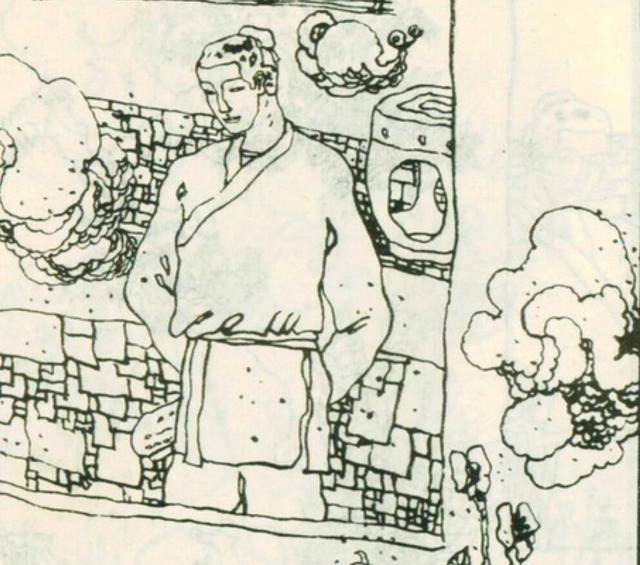 原创报恩故事发生火灾女子跑出来后书生把袍子给她裹身体