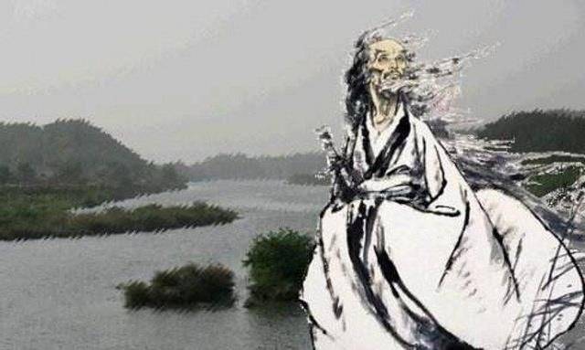 网络配图:屈原投江二则,树立道德标杆.