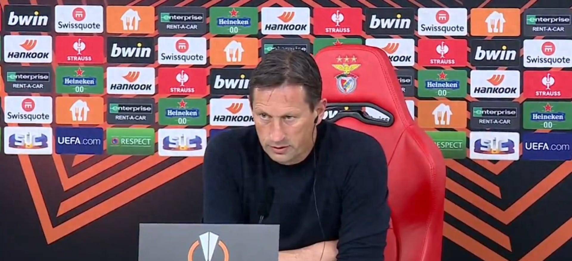 原创本菲卡主帅施密特球队表现很好但最后给了奥巴梅扬机会