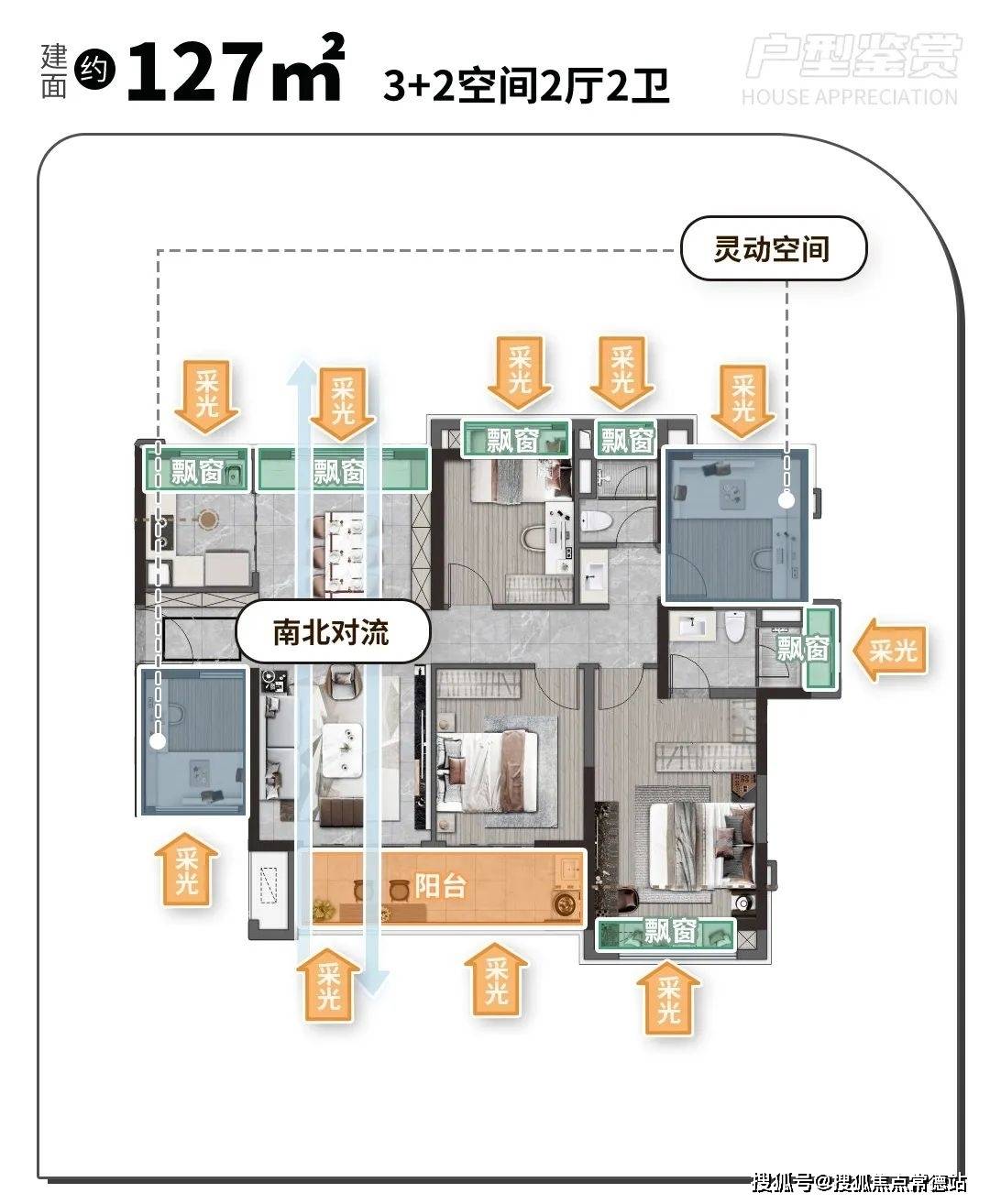 建发玺樾户型图图片