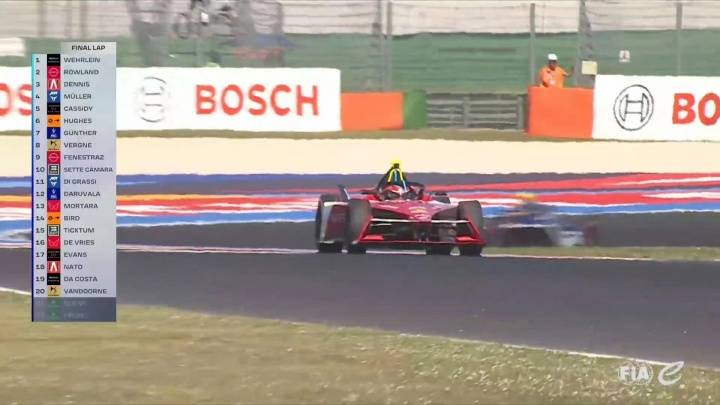 【战报】fe米萨诺第2回合正赛:维尔莱茵坐收大礼,罗兰德没电丢冠_比赛