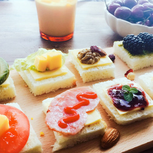 开放式三明治,一口咬下去,满满幸福感