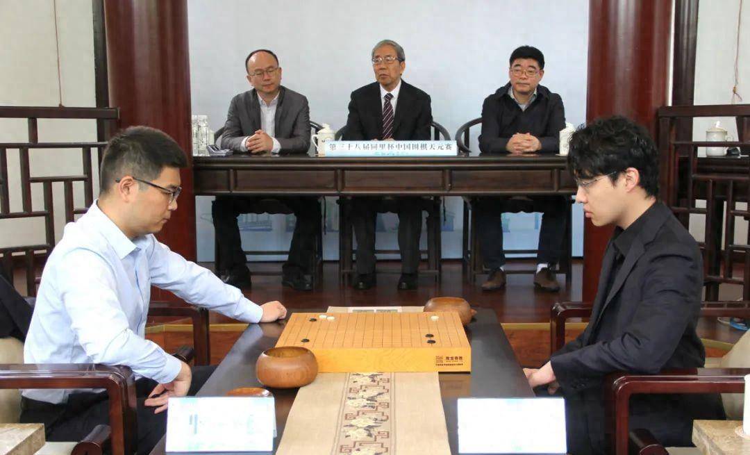 原创2024414围棋赛事第38届中国天元战决赛首局芈昱廷胜连笑
