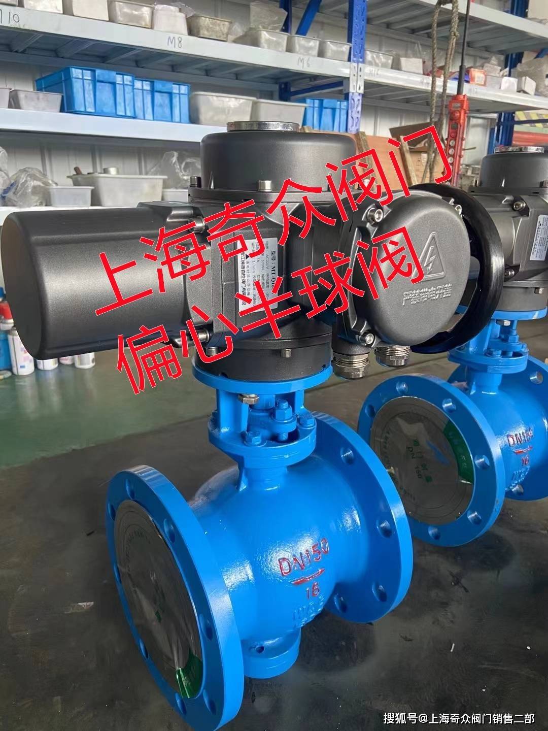 大口径上装式偏心半球阀品牌奇众阀门