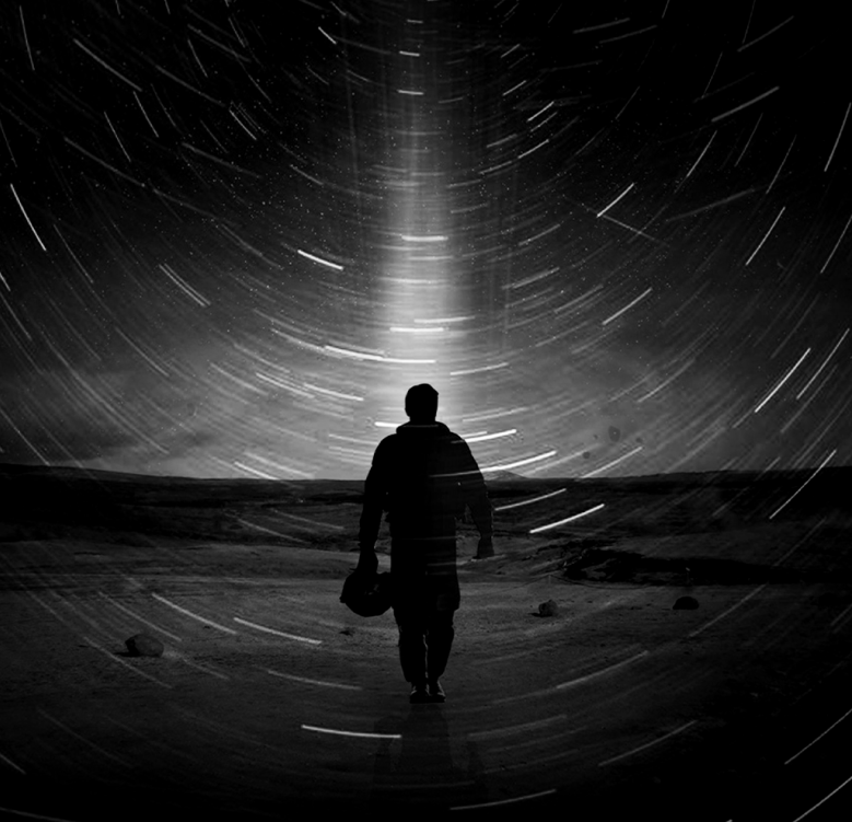 脚踏浪花,迎接黎明的阳光_星辰_信念_力量