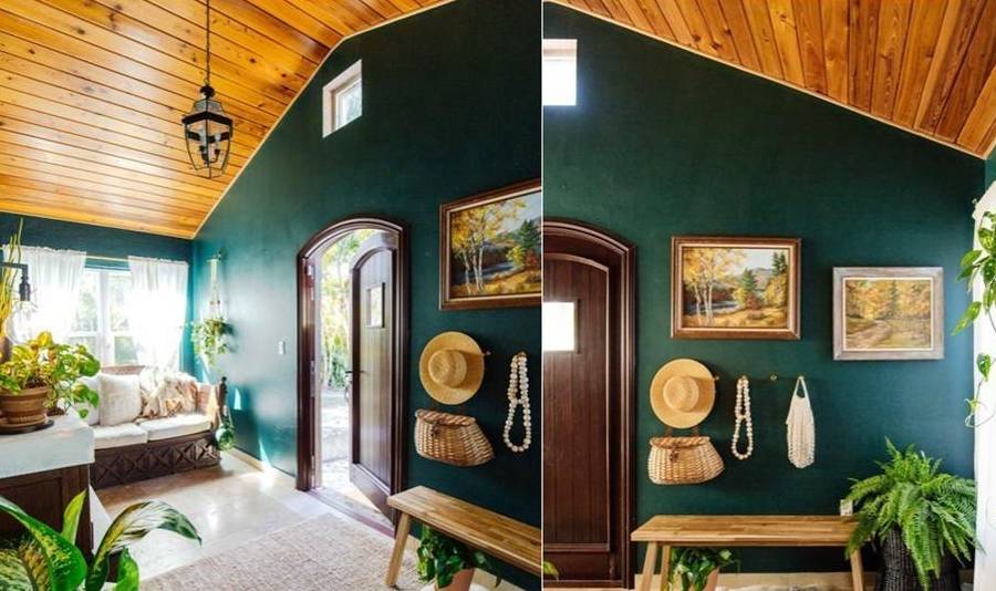 原创晒北漂朋友的新房花3万装修家具都是讨来的玄关成花园