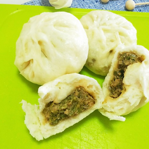 豆角肉包保留原汁原味咬一口满嘴豆角香