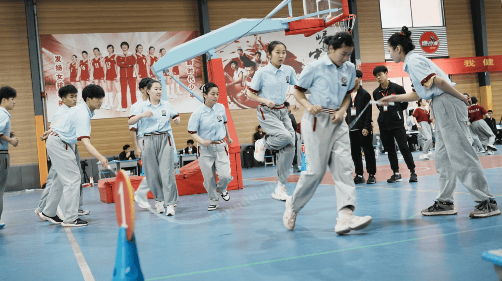 春之跃动绳舞青春济宁市中小学生跳绳比赛圆满落幕
