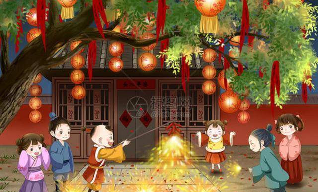 古人如何过春节放假半月柏酒祈福鞭炮驱邪真是涨姿势了