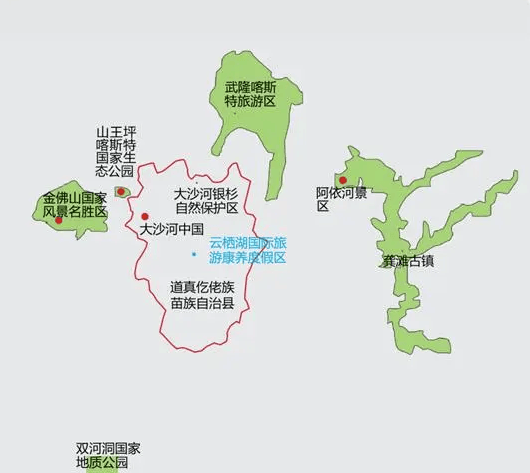 飘逸莲叶,云栖湖畔,贵州道真云栖湖避暑房让你畅享夏季度假.