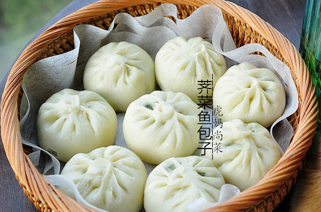 清明这菜做的鱼肉包子,不腥没刺不胖人,老妈连吃三个直夸赞