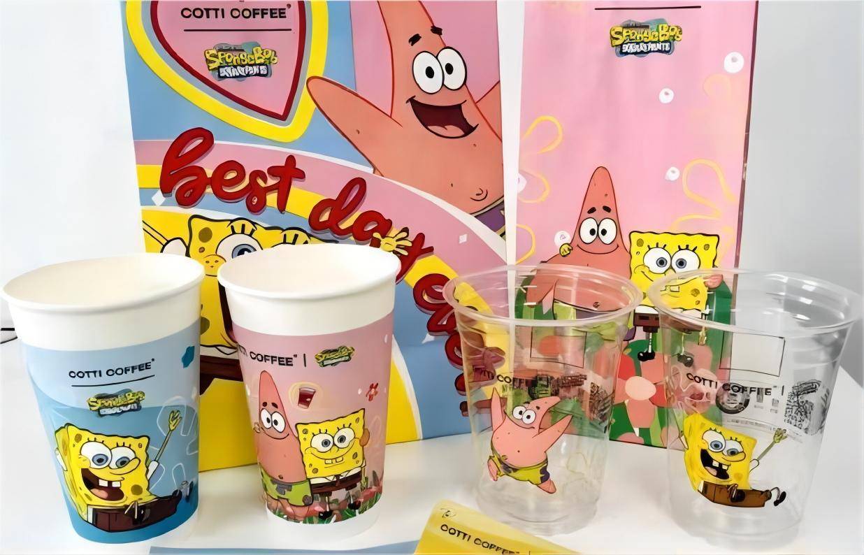 库迪咖啡联名海绵宝宝,品牌营销如何贴近年轻人