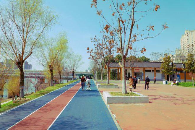 五星级智慧健身步道在金东→_运动_金华市_公园