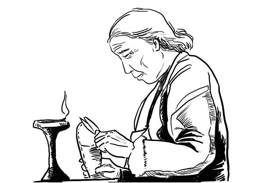 老母亲雪夜给我送鞋垫作者高保华