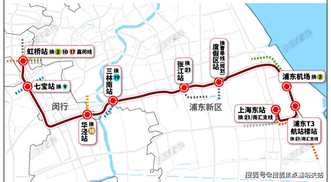 上海沪南线线路图图片