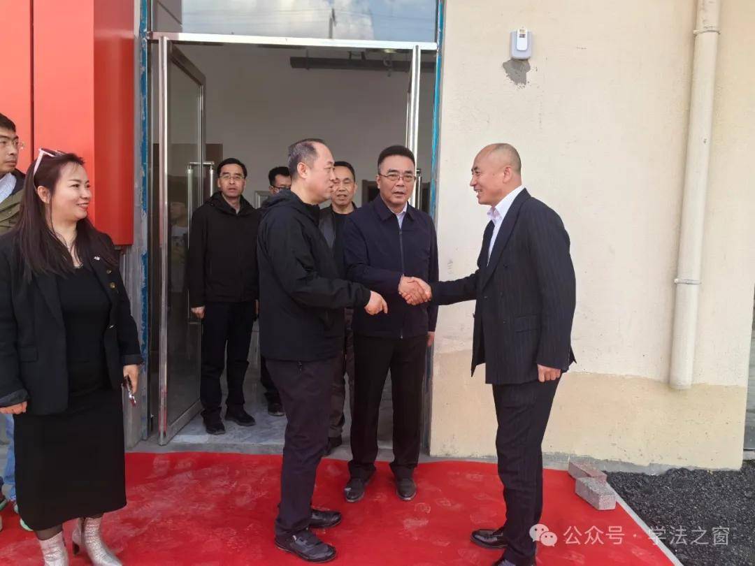 吉林省四平市市长陈德明一行到香港佳合电商总部大厦项目现场调研