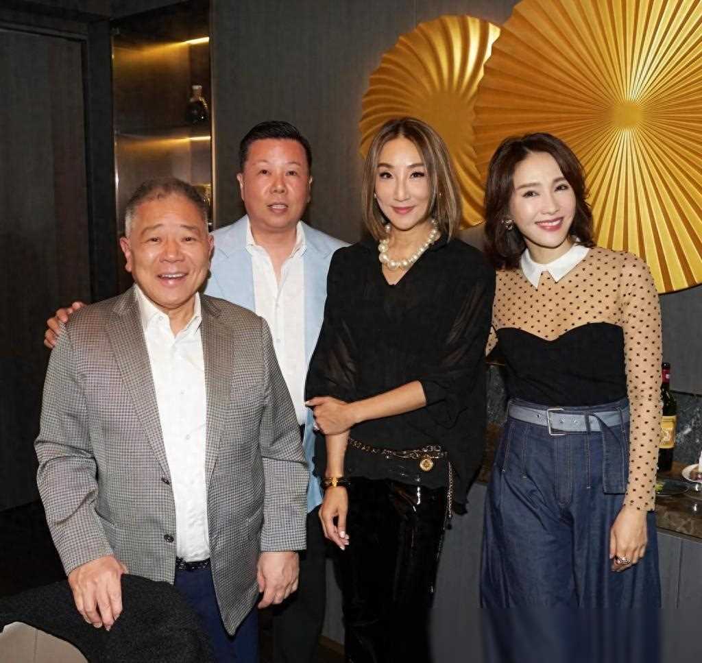 黎姿与马廷强庆祝豪门三代寿辰,展现家族强大气场