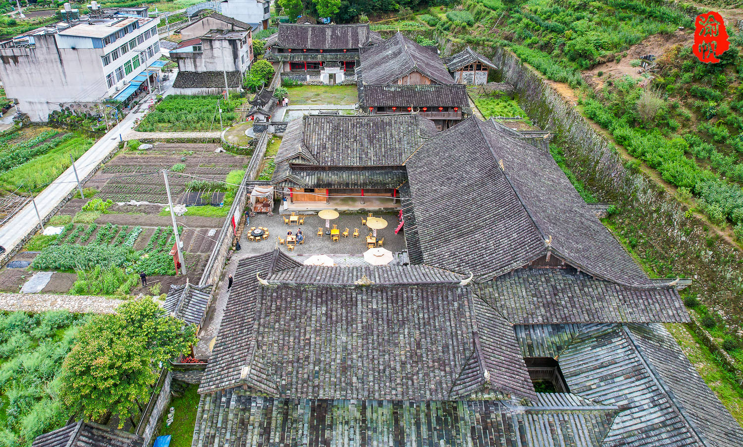 泰顺百福岩古村落,豪华的周氏祖宅,环境清幽拍照超美