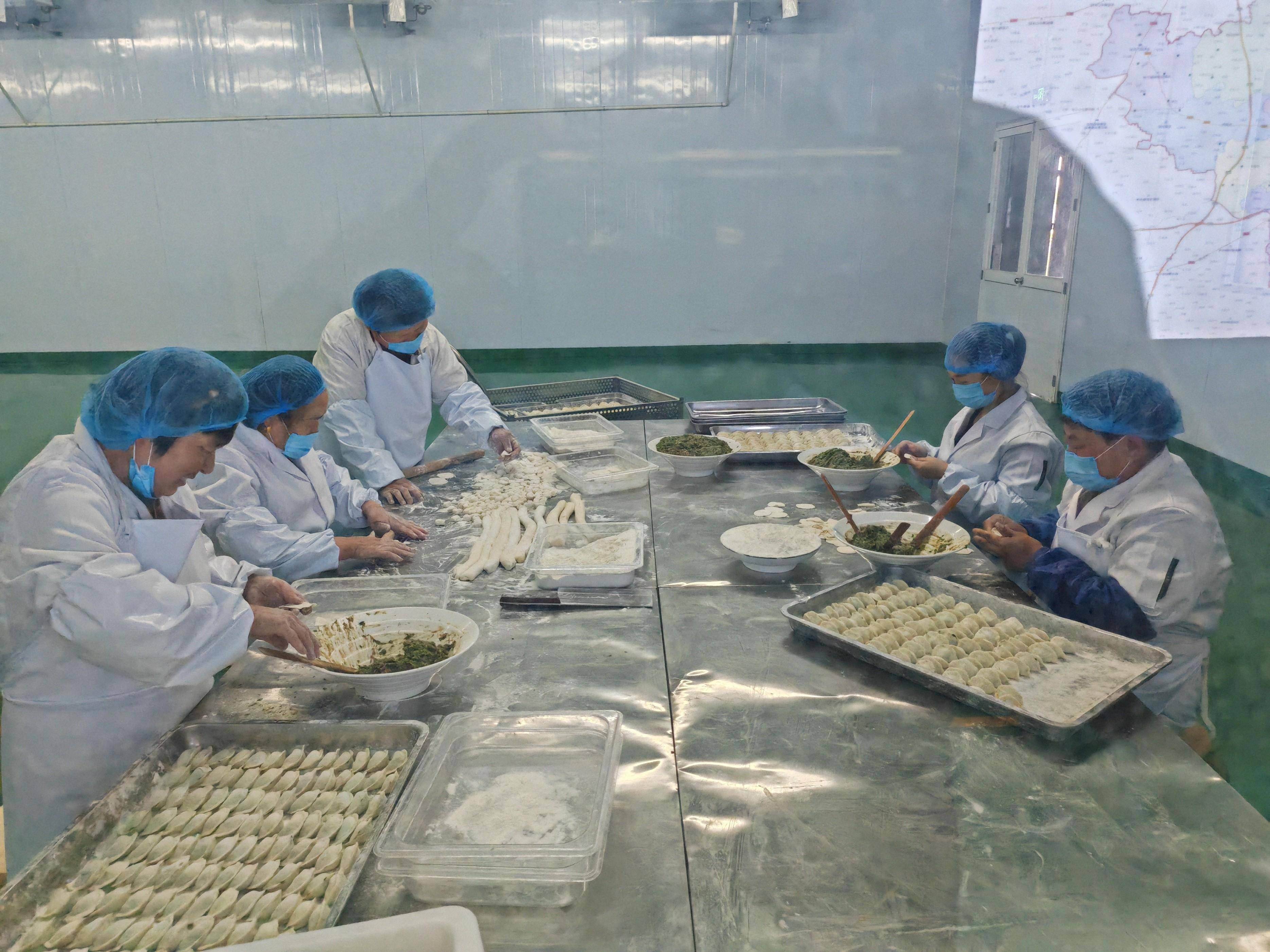 平舆归园生态农业发展有限公司"纯手工牛肉水饺"深受消费者喜爱