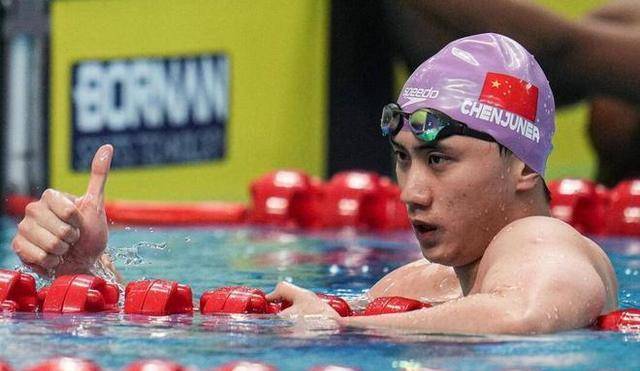 陈俊儿强势夺冠全国游泳冠军赛100蝶预赛,孙佳俊获亚军