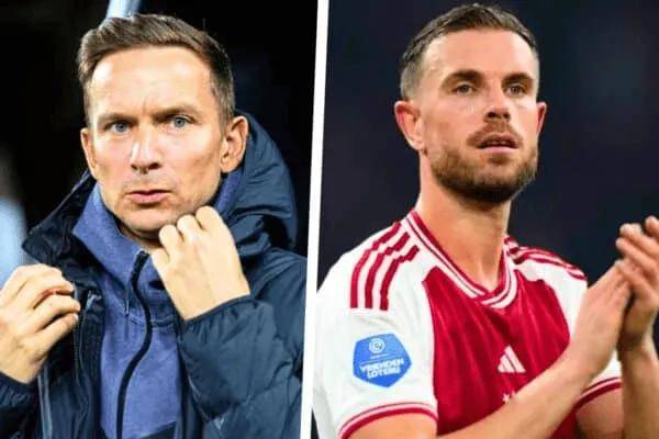 进行一对一康复训练!亨德森近日返回利物浦axa训练中心