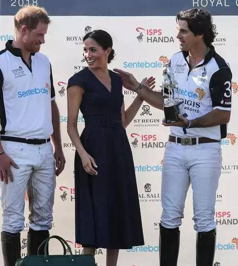 梅根·马克尔因与哈里王子的马球伙伴"舒适"的