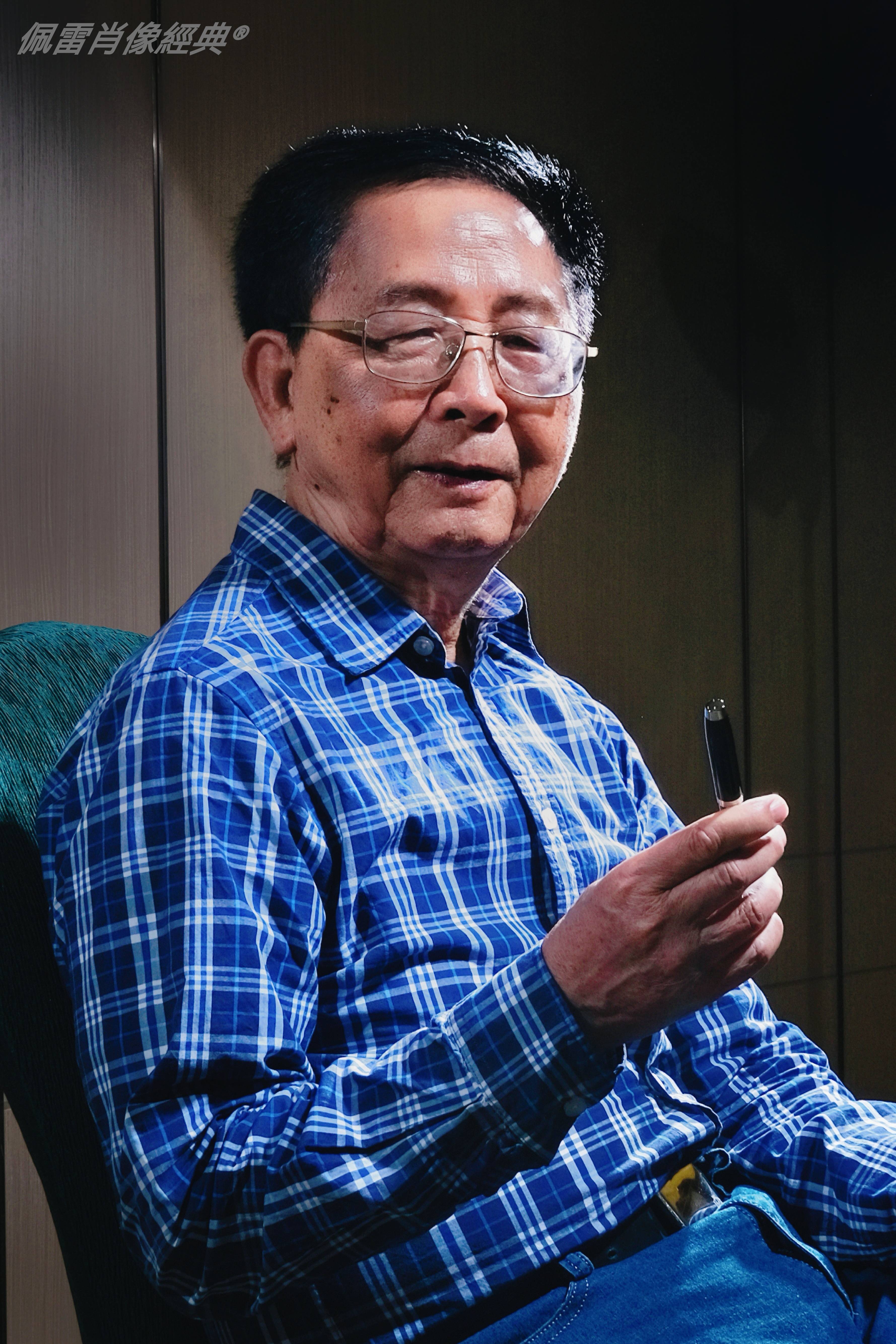 人物肖像:蔡旭,著名作家,2024年