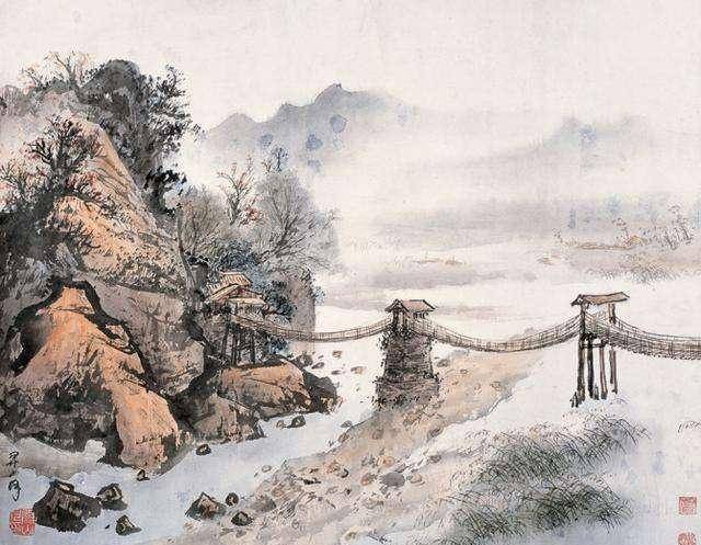 作为一代山水画大师,关山月的作品受到很多人的喜爱,并且有着一定的