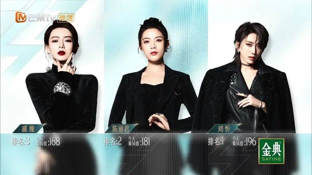 《浪姐5》一公排名,第一出乎意料!戚薇「过分自信」遭