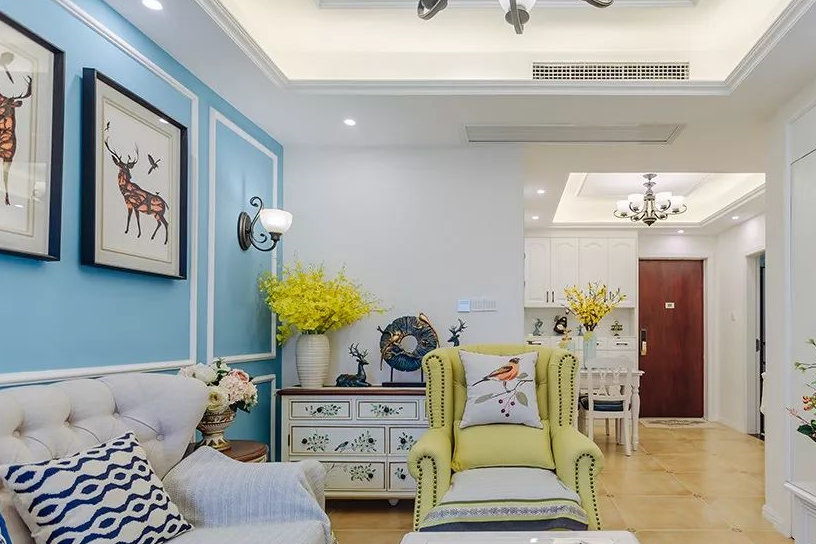 美翻了,成都70平简美风格装修案例,小户型大造化!