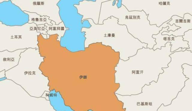 伊朗国家跟中国地图图片