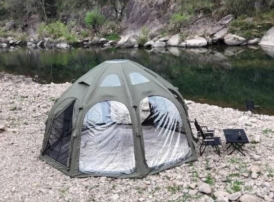 为什么越来越多的人选择充气帐篷?