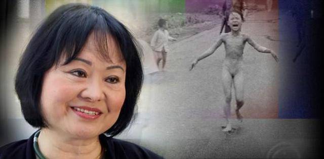 50年前,越南女孩潘金福被美军凝固汽油弹烧伤,现在怎么样了?