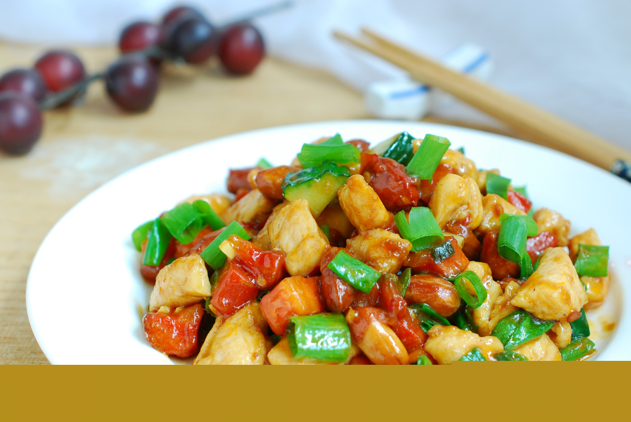 给孩子做菜就做这个,一碗饭一个菜,孩子吃的欢,两天不吃就馋_宫保鸡丁