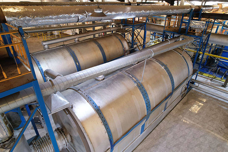 轮胎油提炼设备的工作原理