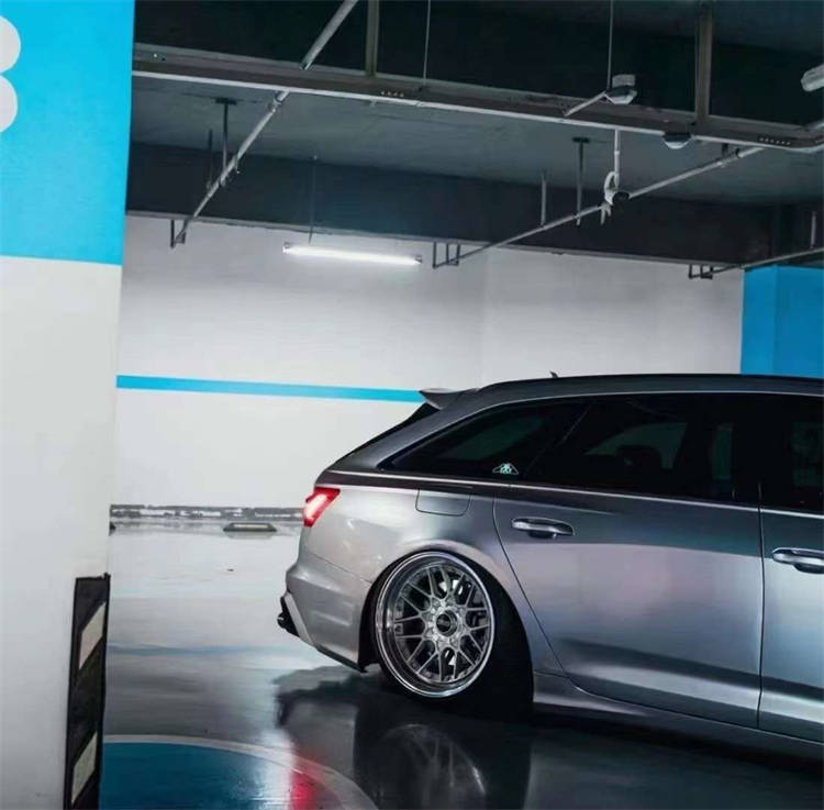 自成风格 奥迪a6改装airbft空气悬挂案例