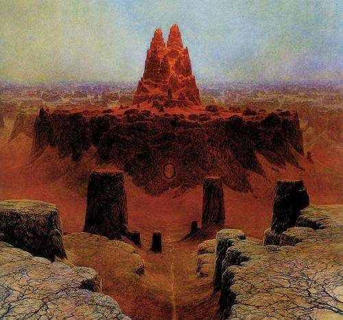 天堂是怎样的?波兰画家死里逃生,画出死后的世界,让人不寒而栗