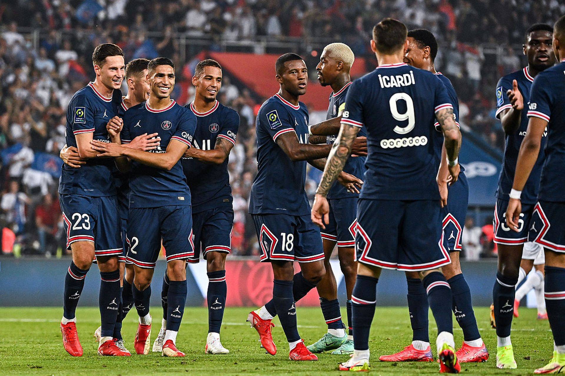 法甲:巴黎圣日尔曼vs图卢兹