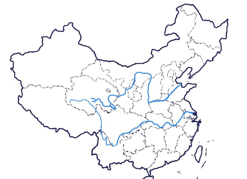 黄河,则是中国第二长的河流,全长约5464千米