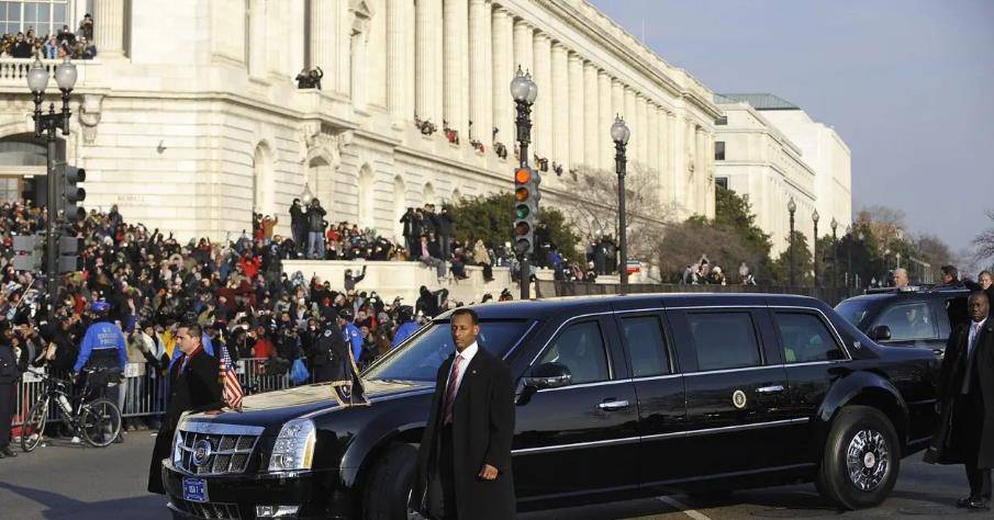 凯迪拉克美国总统座驾图片