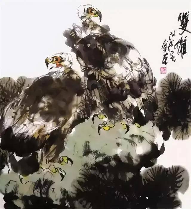 品读张金荣国画作品欣赏
