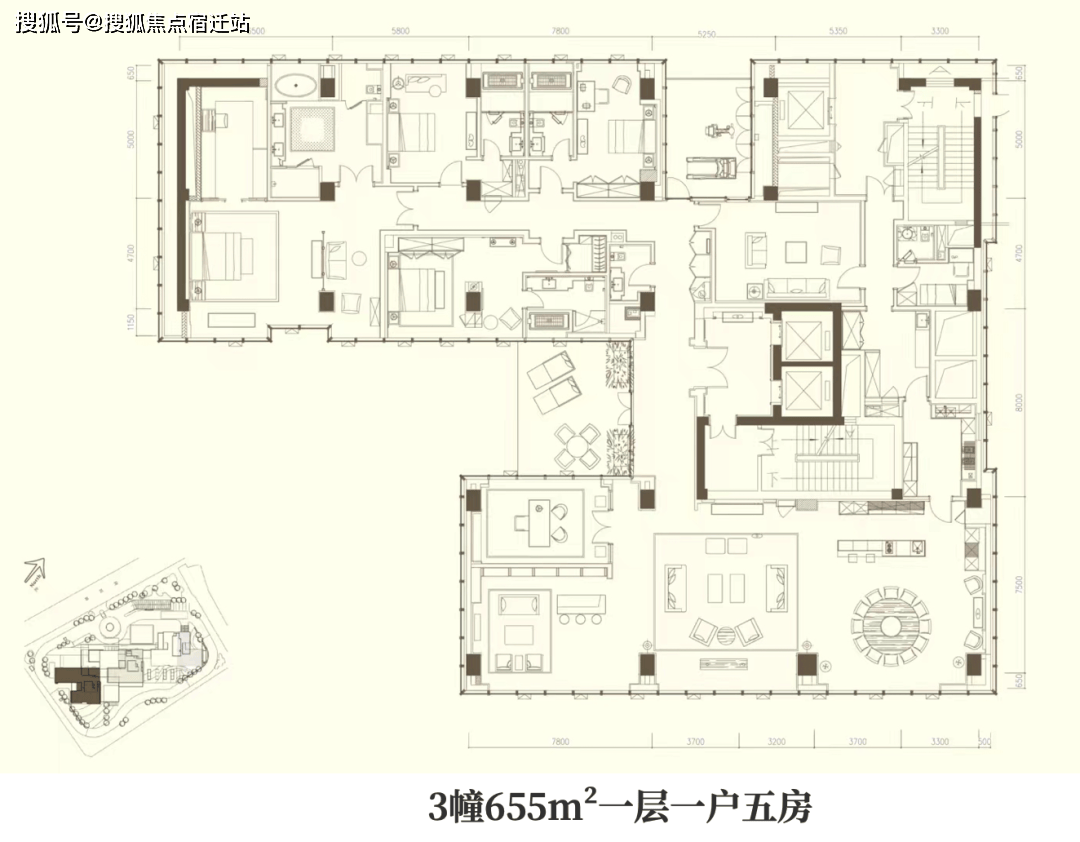 华联钱塘公馆户型图图片