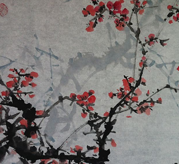 著名画家徐天许,笔法超群,点染入神!