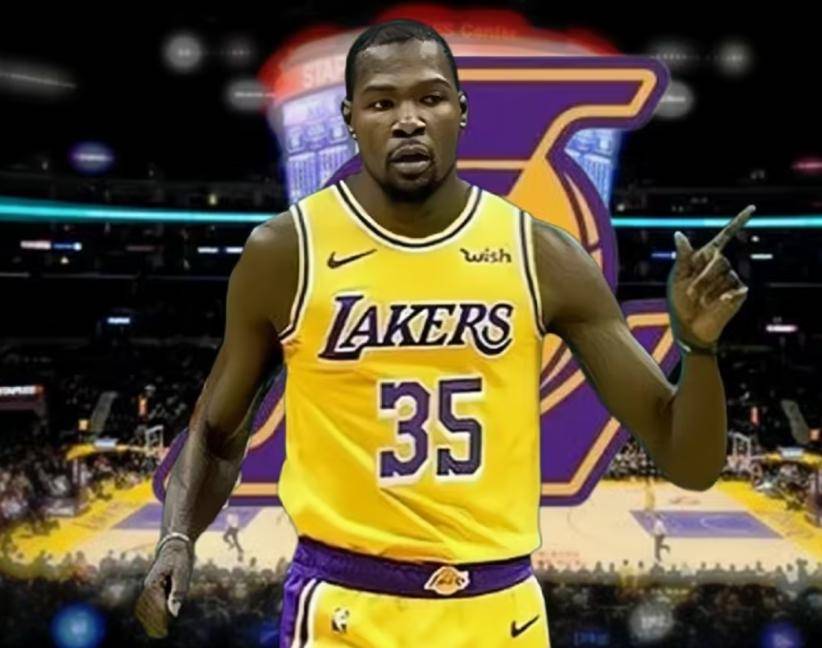 再见杜兰特!湖人6换1方案曝光,将和詹眉组三巨头?