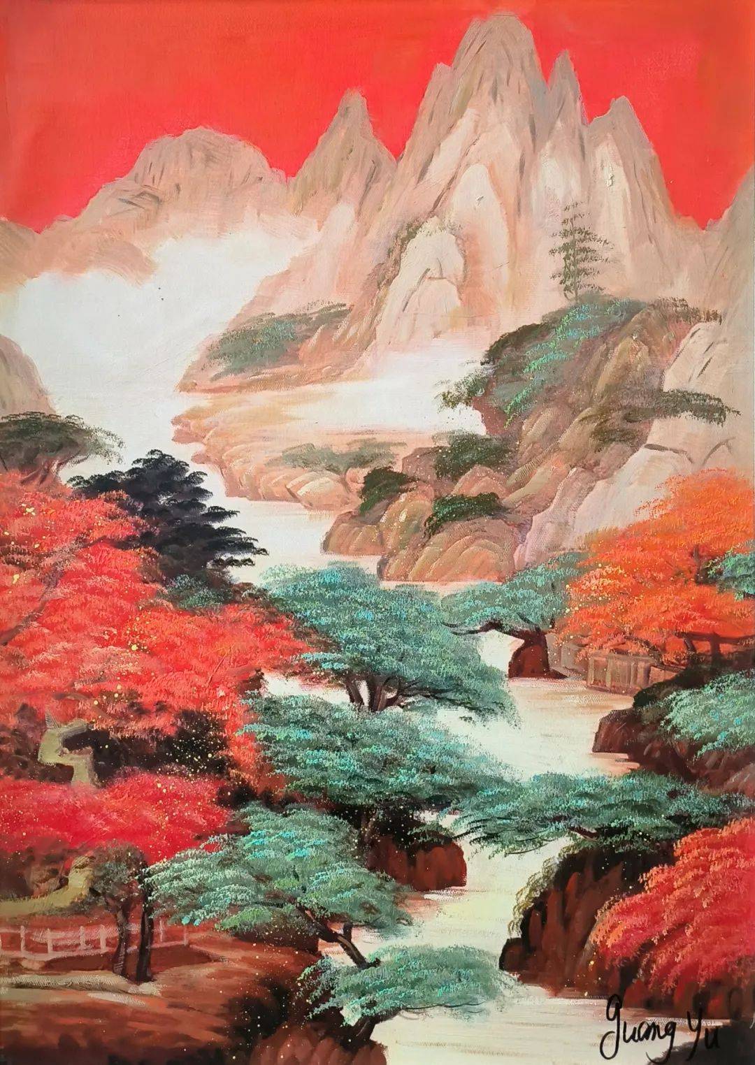 画家张光雨——中国画与西方绘画的结合