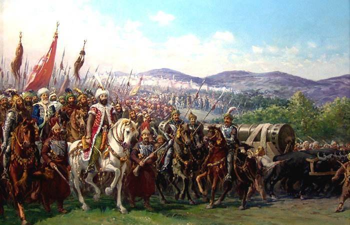 穆罕默德二世公元1455年年底,对时局担忧的亚诺什·匈雅提和他所有的