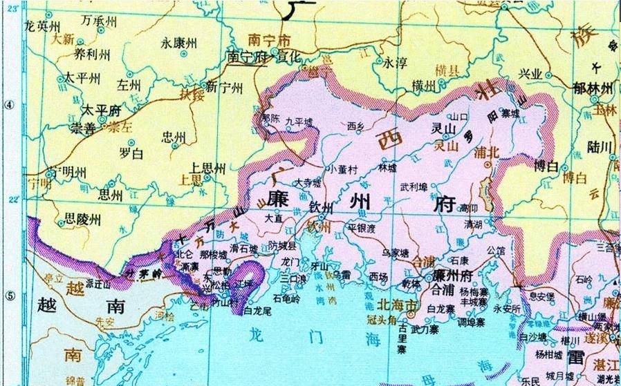 合浦郡_民国时期_岭南