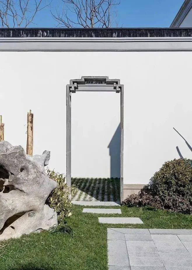 山河古建-中式洞门