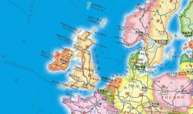 德国海岸线被丹麦分割,通过开凿运河,将东西海岸相连