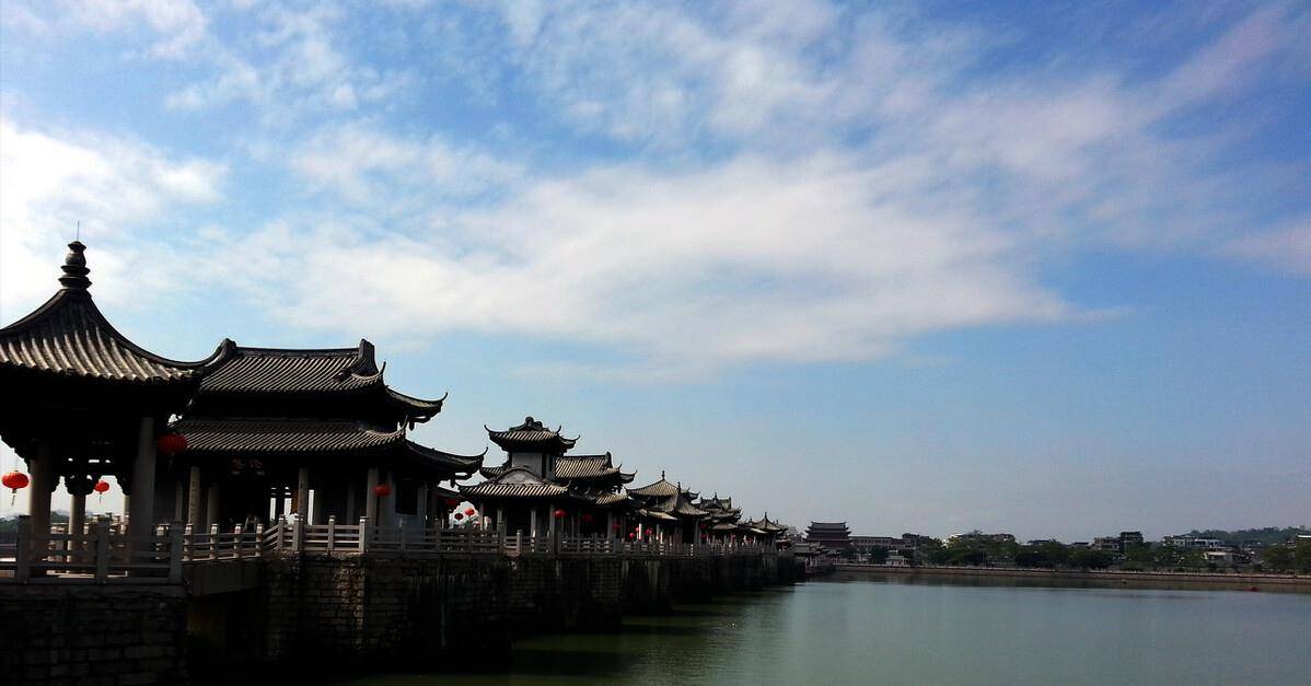 这座桥800年来天天如此_韩江_浮桥_桥梁